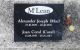 Headstone for Alexander and Joan McLean